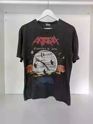 Buy ANTHRAX 1989 Vintage T-Shirt Persistence Of Time • 54.06£