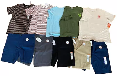 Buy New BIG LOT Of BOY 14-16 HUSKY & 16 HUSKY Summer Clothes Outfits Shorts T-shirts • 52.02£