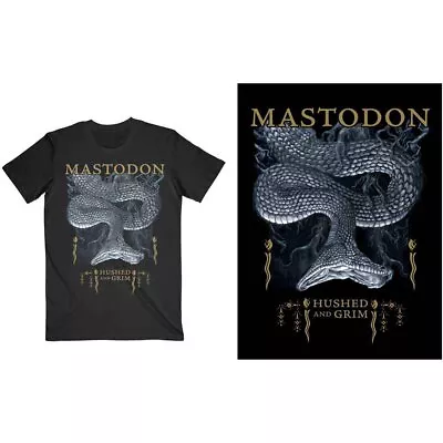 Buy Mastodon Hushed Snake Official Tee T-Shirt Mens Unisex • 17.13£
