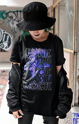 Buy Deadstar Clothing ''punk Rock Girl'' Men's/unisex Black T-shirt Size Xl *new • 12.50£