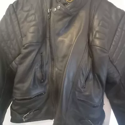 Buy Gents  Genuine Leather Motorcycle Jacket. • 17£