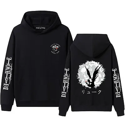 Buy Death Note Hoodie Ryuk Yagami Light Unisex Print Sweatshirt Pullover Tracksuit • 21.99£