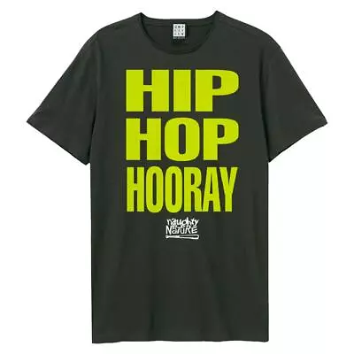 Buy Amplified Unisex Adult Hip Hop Hooray Naughty By Nature T-Shirt GD1296 • 31.59£