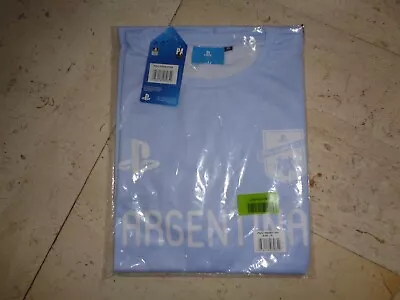 Buy ARGENTINA Soccer Football Official PLAYSTATION Merch *new* T-Shirt Size XL • 28.43£