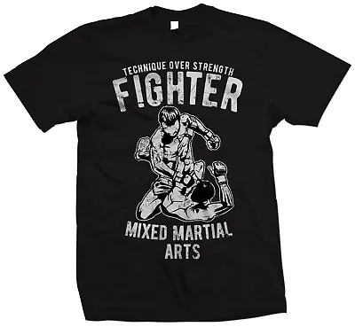 Buy MMA Fighter T Shirt - Mixed Martial Arts Fight T Shirt - 5 Colour Options • 10.99£