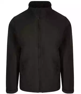 Buy Pro RTX Jacket Mens Zip Up Showerproof Two Layer Soft Shell Plain Casual Work • 18.95£