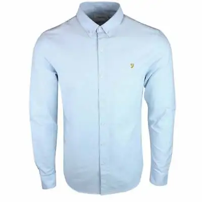 Buy Farah Brewer Long Sleeve And Short Sleeve Slim Fit Shirts • 44.99£