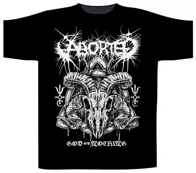 Buy Official Licensed - Aborted - God Of Nothing T Shirt Death Metal • 22.99£