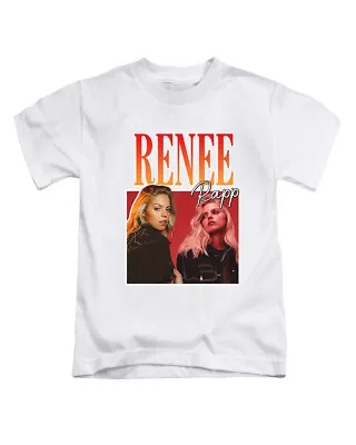 Buy Renee Rapp Adults T-Shirt Cute Merch Tee Top Gift New (Red/Orange Print) • 8.99£
