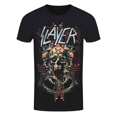 Buy Slayer T-Shirt Demonic Admat Metal Band Official Black New • 15.95£