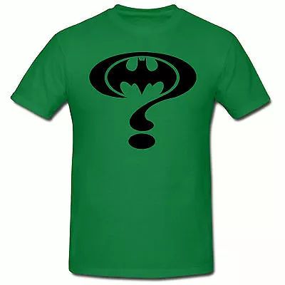 Buy Riddler Batman Funny  Men's T-Shirt,SM-2XL,Fancy Dress,Retro,Superhero Tee Shirt • 8.99£