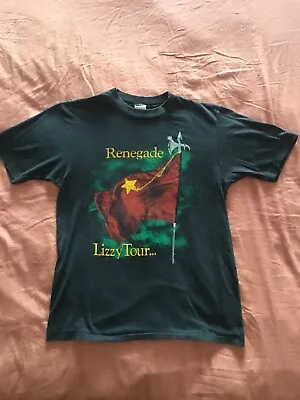 Buy THIN LIZZY Vintage RENEGADE 1981 Tour Shirt Size M Authentic! Phil Lynott RARE! • 236.80£