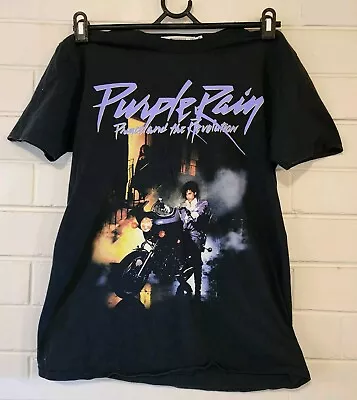 Buy Prince And The Revolution Purple Rain T-Shirt Womens Size M Licensed Missguided • 24.13£