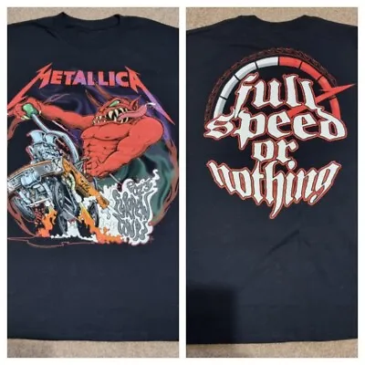 Buy Metallica M72 T Shirt Official 2023 North American Tour Full Speed MEDIUM  • 44.99£