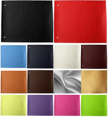 Buy Faux Leather Fabric Waterproof Upholstery Car Leatherette Material 1 To 5 Metres • 15.49£