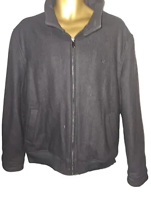 Buy Mens WOLSEY Wool . Navy Blue Jacket, Nearly Black. Size XL • 40£