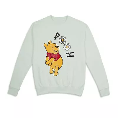 Buy Disney Womens Crew Sweatshirt Winnie The Pooh Loves Nature Jumper S-XL Official • 19.99£