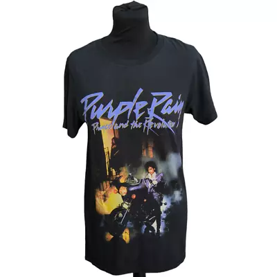 Buy Prince Ladies Black Purple Rain T-Shirt Small • 12£