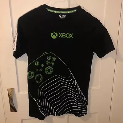 Buy XBOX T-Shirt Boys Kids 13/14 Y Green Black Game Controller Logo Clothing Top • 9.99£