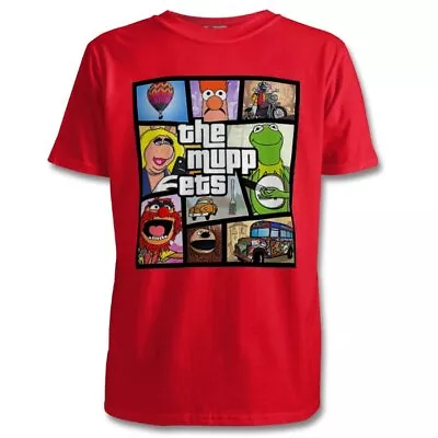 Buy The Muppets GTA T Shirts - Size S M L XL 2XL - Multi Colour • 19.99£