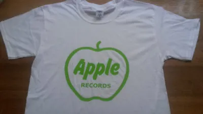 Buy Apple Records The Beatles T-shirt 60s Vintage Style LP John Lennon Badfinger Mon • 16£