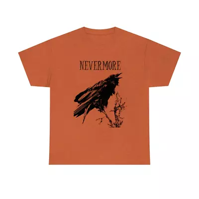 Buy Edgar Allan Poe The Raven Nevermore Men's Unisex Women's T Shirt Tee • 24.32£