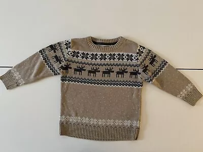 Buy Next Boys Christmas Jumper Age 3-4 Years • 5£