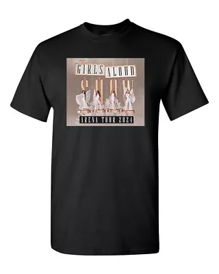 Buy 2024 Tour Girl's Aloud T Shirt Kids & Adults Black Or White • 14.99£