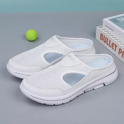 Buy Men's Womens Comfort Breathable Support Sandals Orthopedic Slip-On Slippers 2024 • 18.52£