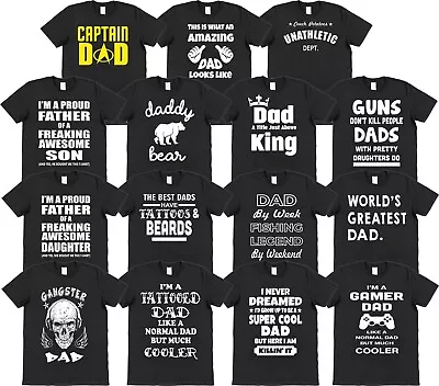 Buy Dad Slogan T-Shirts Father's Day Present All Our Best Sellers Funny Gift For Dad • 15.95£
