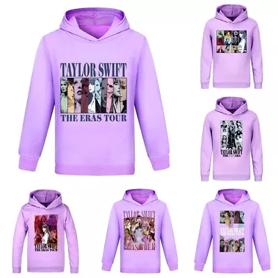 Buy Pop Kids Girls Taylor Swiftie Hoodie Sweatshirt Casual Pullover Top Gift UK • 10.99£