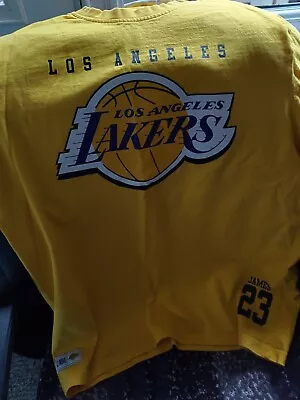Buy Los Angeles Lakers T-shirt  Size Large. Worn In VG Condition. • 5£