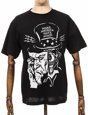 Buy Obey Clothing Men's Make America Hate Again Superior Tee - Black / White • 25£