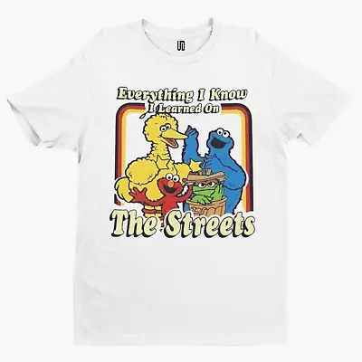 Buy Learnt On The Streets T-Shirt - Adult Humour Film TV Funny British Comedy Sesame • 10.79£