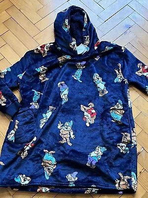 Buy Disney Snuddie Seven Dwarfs Oversized Hooded Blanket Hoodie Oodie Snoodie XS-S • 32.50£