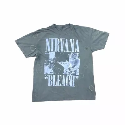 Buy Vintage Nirvana Bleach T Shirt 1989 - XL • 500£