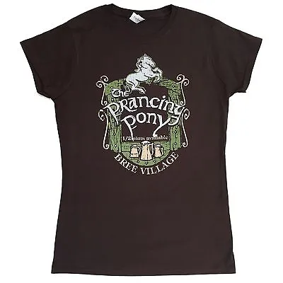 Buy TOLKIEN  Lord Of The Rings  Inspired > Ladies T-shirt > Prancing Pony > S - 2XL • 15.99£