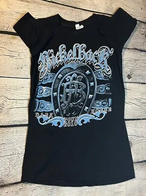 Buy Nickelback Dark Horse Tour 2010 Shirt T-shirt Black XS • 10.43£