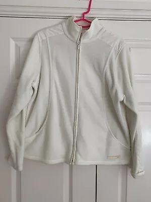 Buy Womens Next Fleece Jacket Size 20 Cream • 3.50£