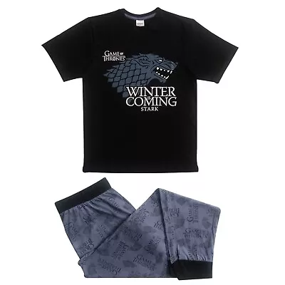 Buy Game Of Thrones Mens Pyjama Set Top Bottoms Lounge Fathers Day Stark S M L XL • 8.99£