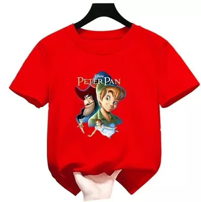 Buy Disney Peter Pan Red T Shirt. 100cm To 130cm • 8.50£