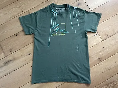 Buy Travis Scott Astroworld T-Shirt Men’s Medium Green Wish You Were Here 2019 • 44.99£