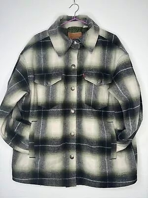 Buy Levi’s Wool Blend Denim Jacket Medium  • 50£