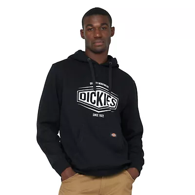 Buy Dickies Mens Work Hoodies Lightweight Hooded Sweatshirt Icon Logo Rockfield • 54.95£