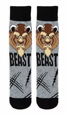 Buy Disney Parks BEAST Socks Beauty And The Beast Inspired Socks One Pair NEW • 14.45£