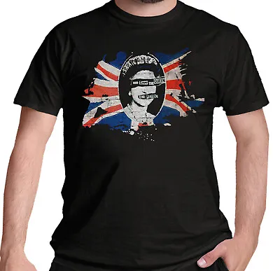 Buy Sex Pistols T Shirt Official God Save The Queen Union Jack Flag Punk Anarchy New • 14.97£