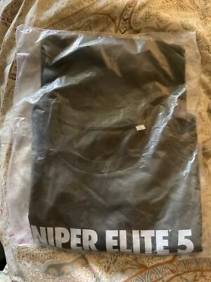 Buy Sniper Elite 5 Dev Tshirt Khaki Size Large New & Sealed • 15£