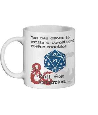 Buy Dungeons & Dragons Coffee Machine Battle Ceramic Mug • 9.99£