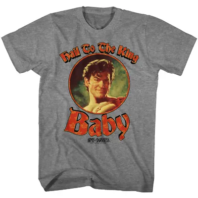 Buy Army Of Darkness Movie Hail To The King Baby Men's T Shirt • 38.10£
