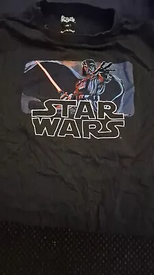 Buy Star Wars T Shirt Mens Large Grey Official Merchandise Darth Vader • 3.49£